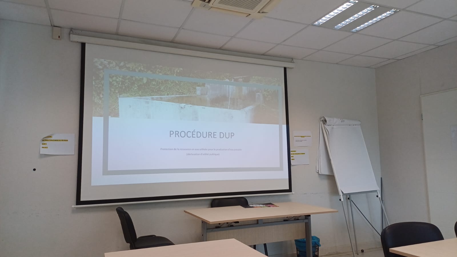Formation : les captages d'eau potable en Guadeloupe